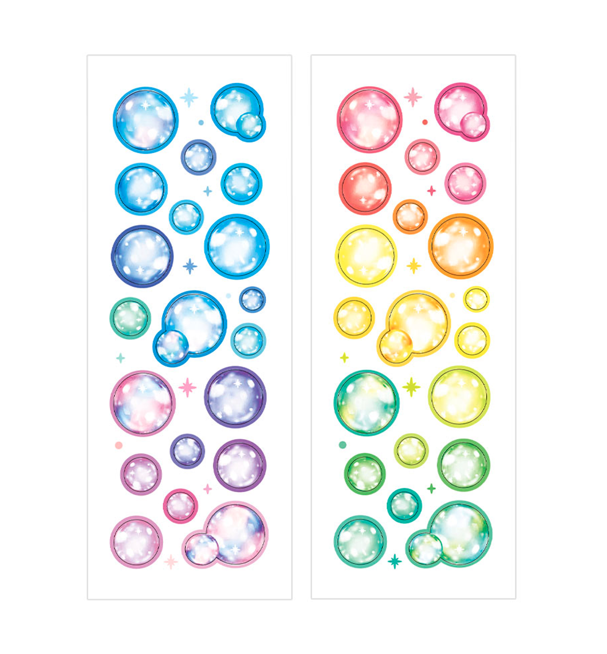 Soap Bubbles Seal Sticker
