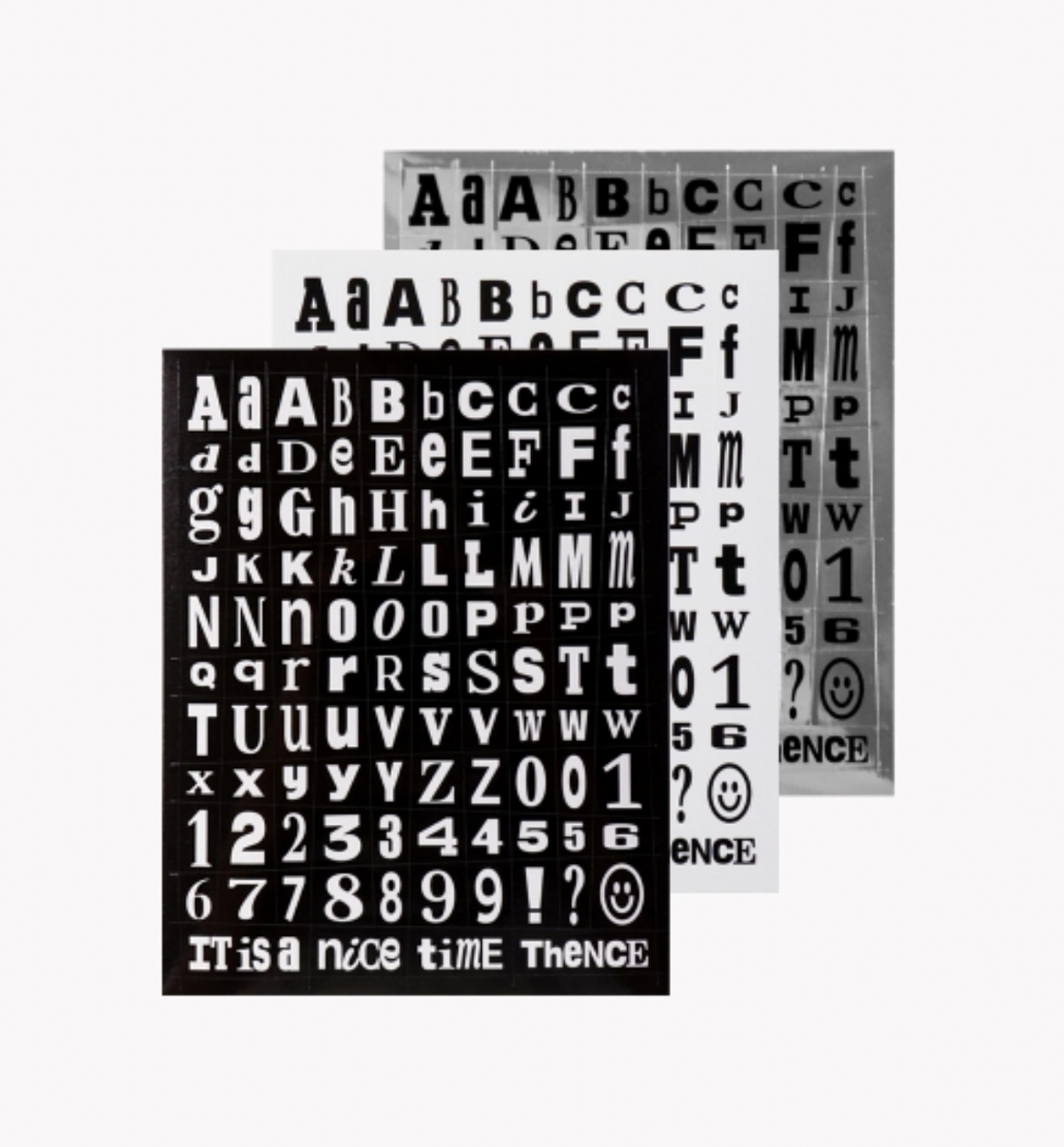 Letter Sticker Set Ver.6