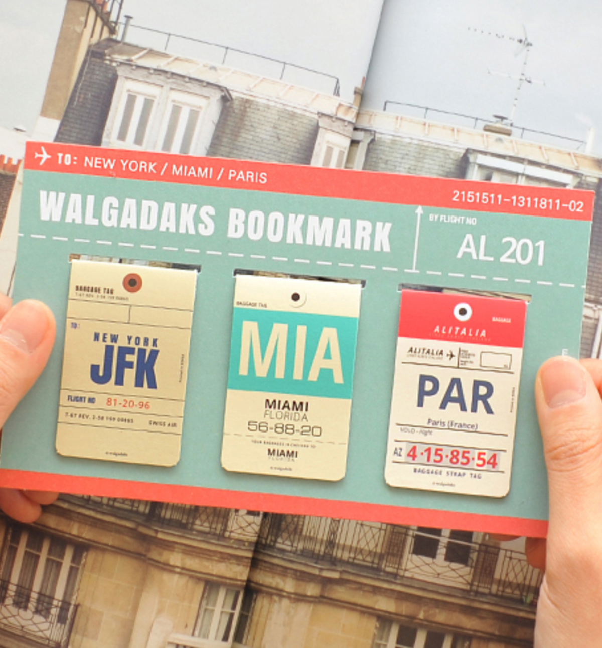 3 Arline Tag Magnetic Bookmark [AL201]