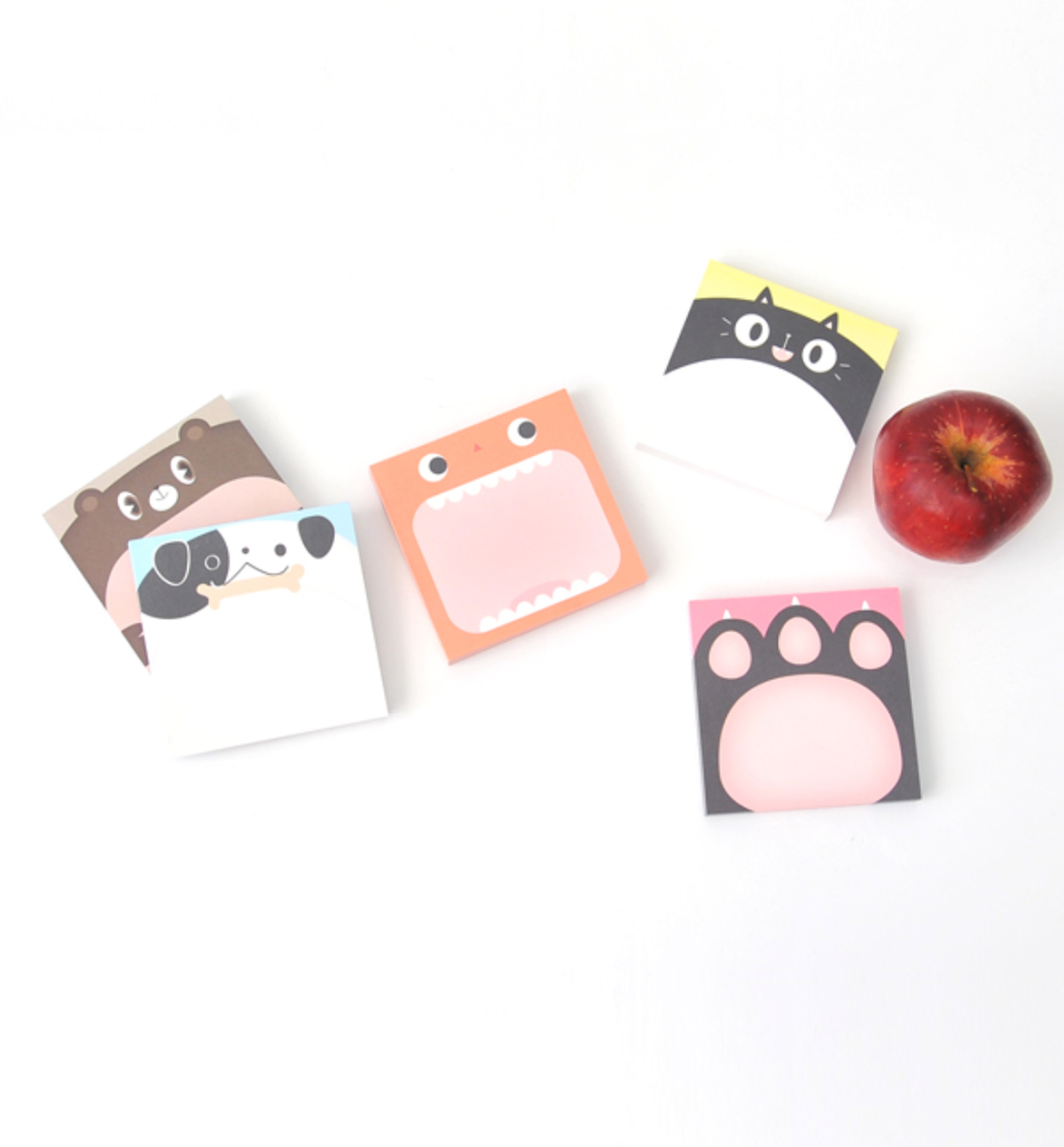 5 Animals Talk Block Memopad