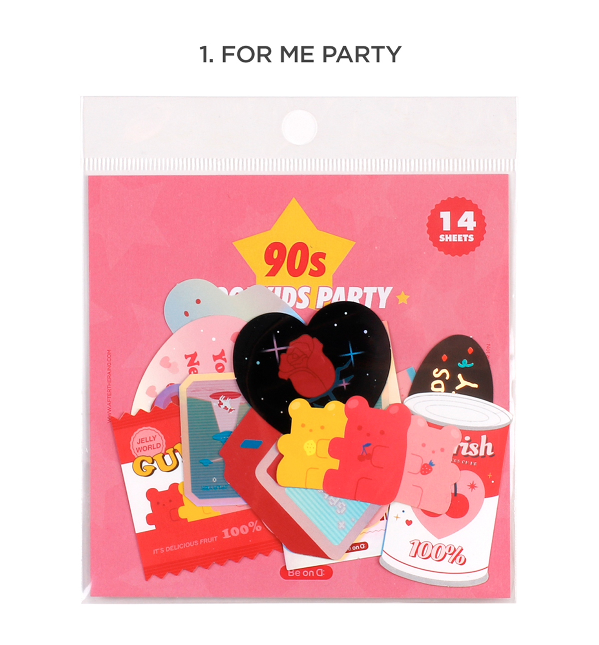 90s Coolkids Party Sticker Pack