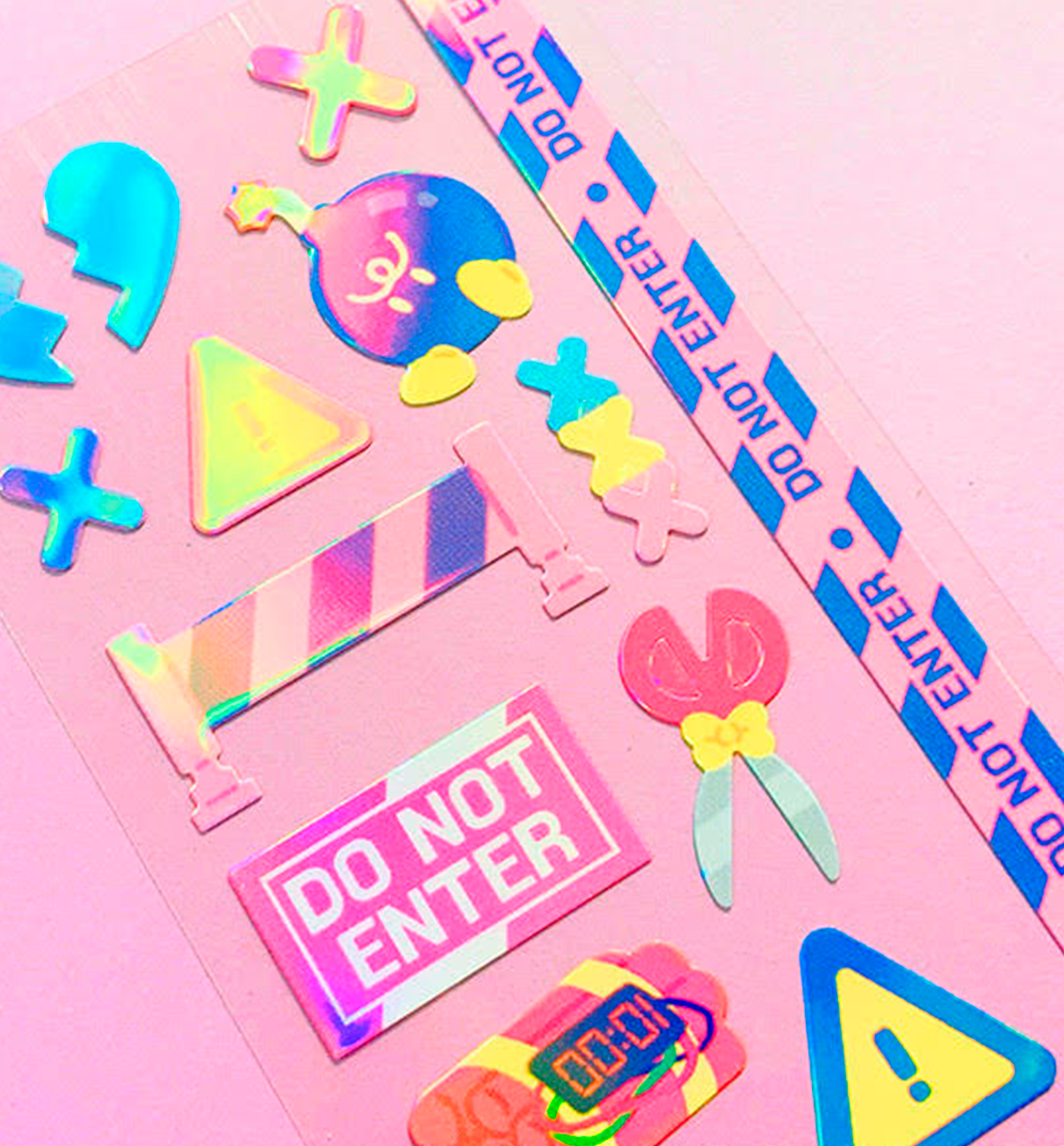 Unsafe Do Not Use Stickers