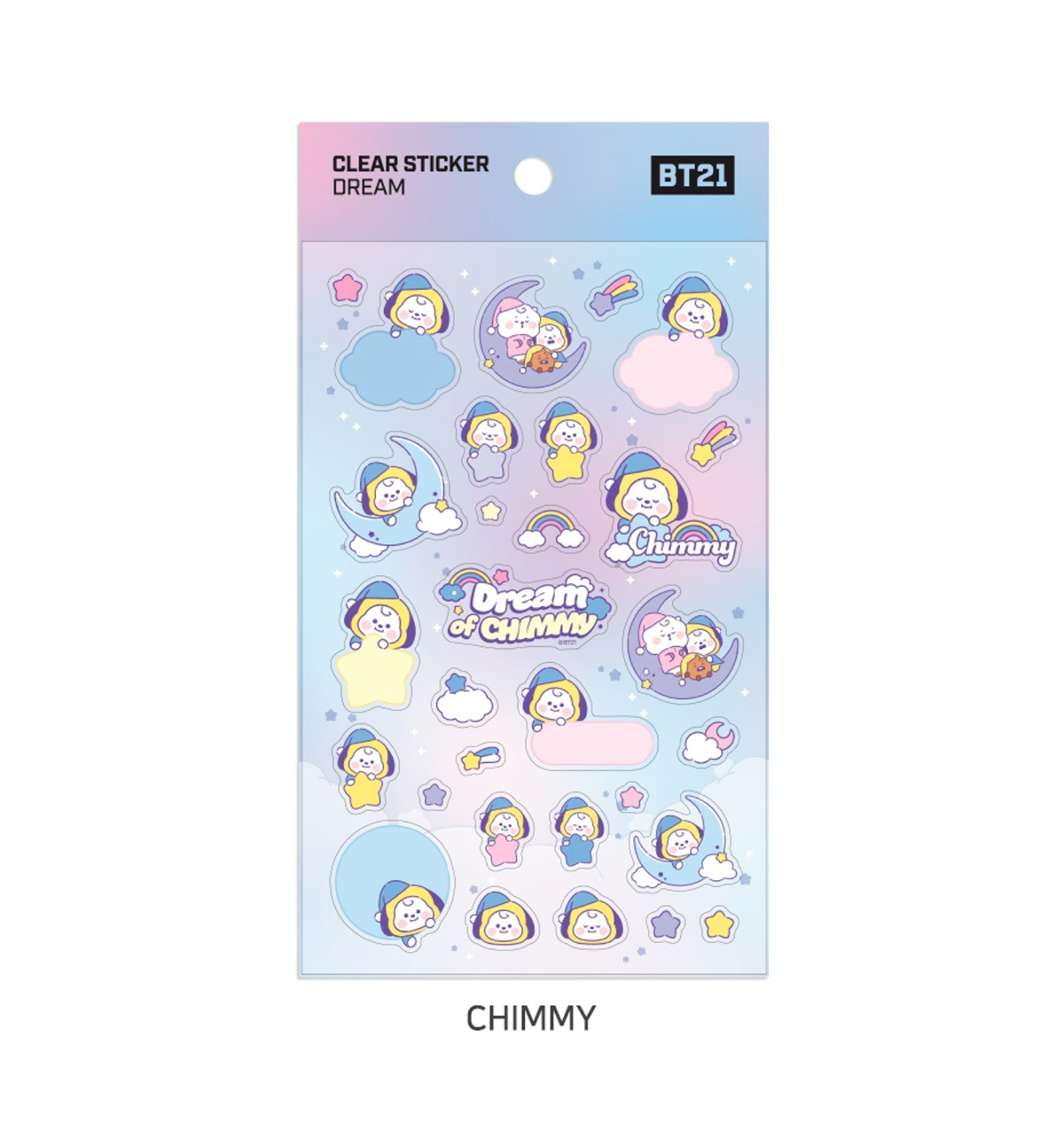 BT21 Baby Clear Sticker [Dream]
