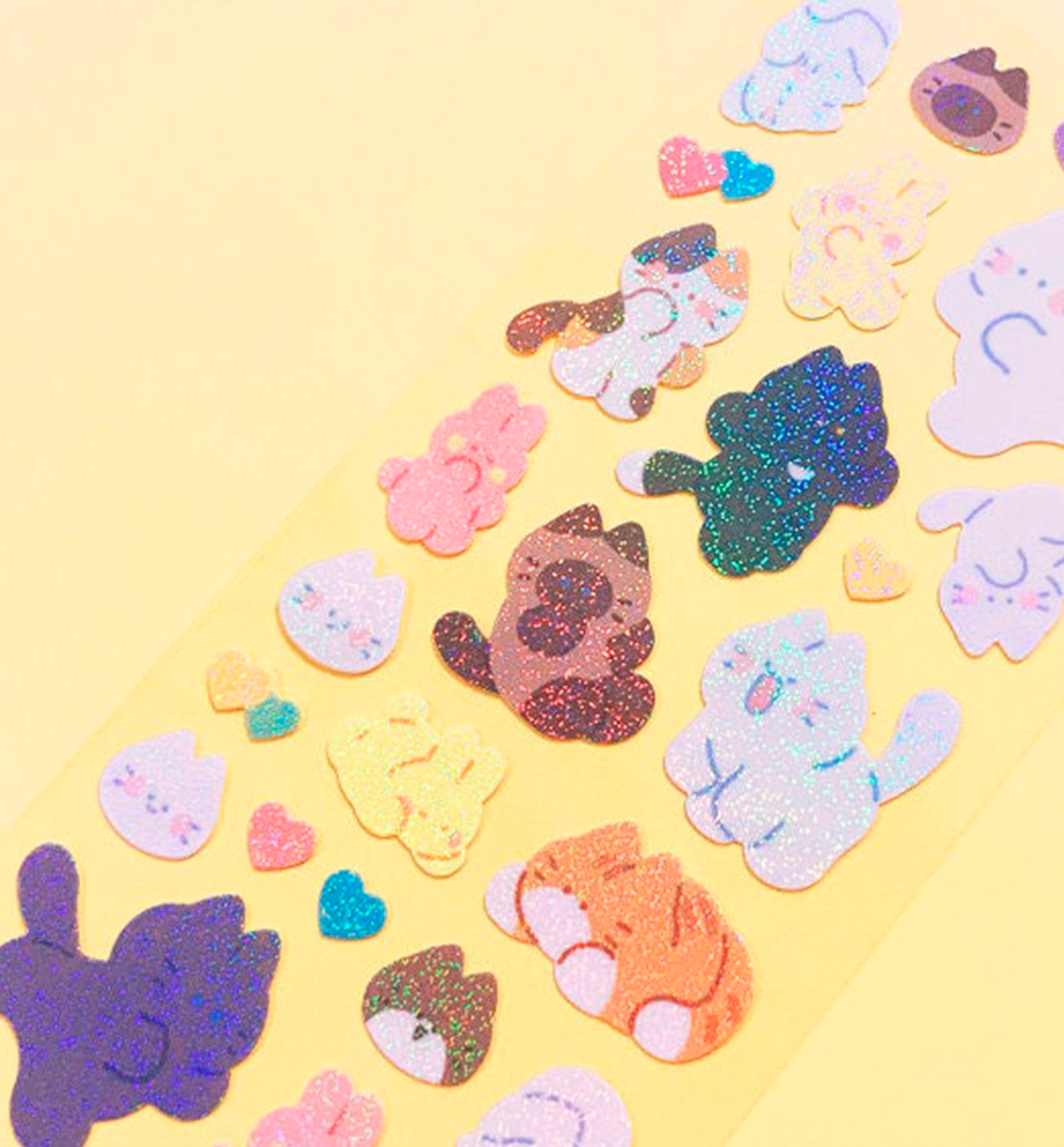 Twinkle Cats Seal Sticker