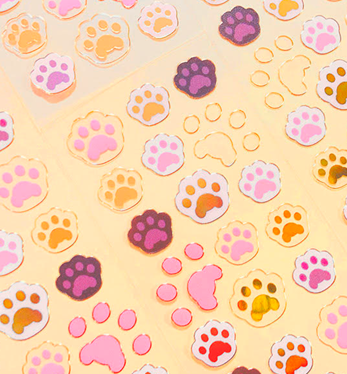 Cute Kitty Paw Seal Sticker