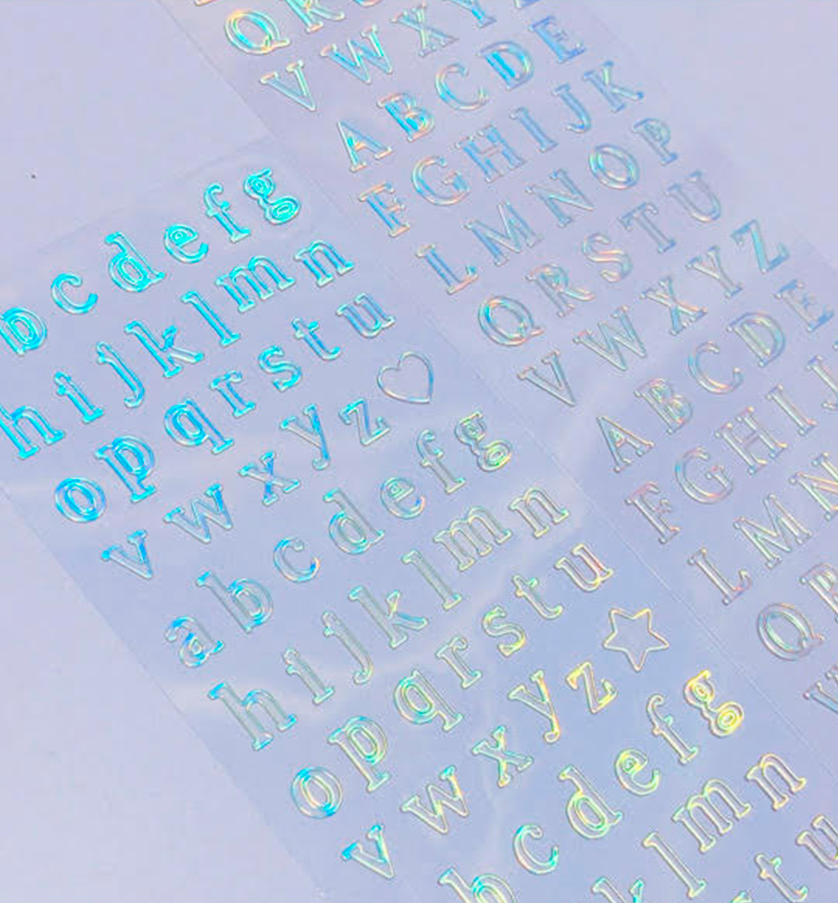 Aurora Alphabet Seal Sticker [Lowercase]