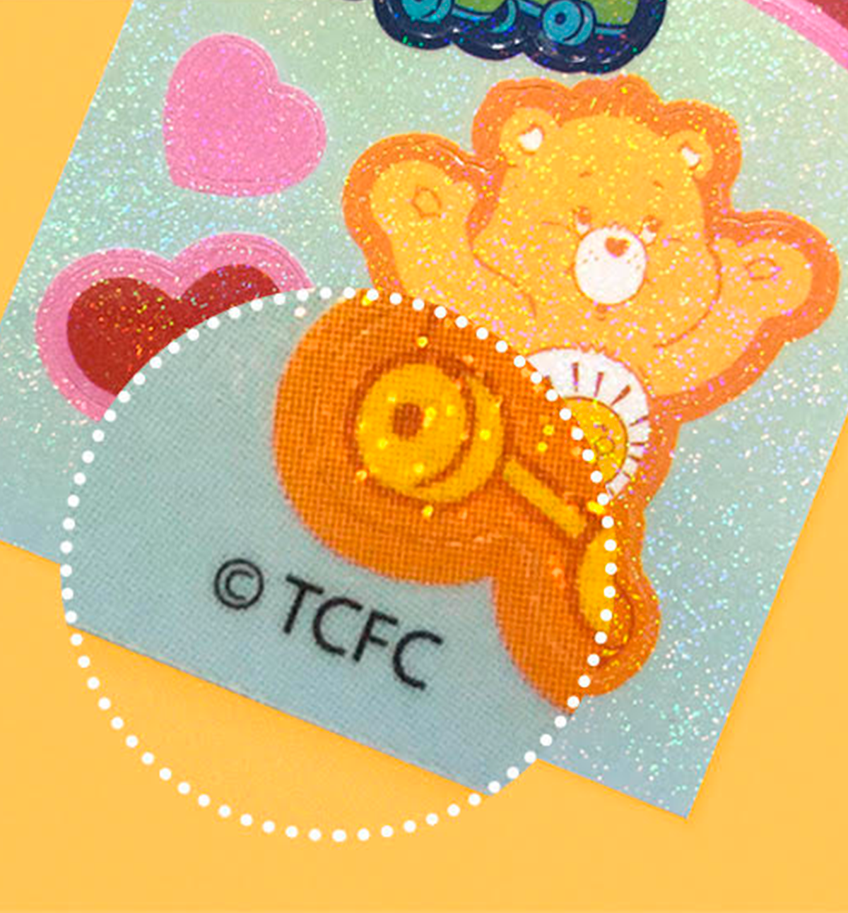 Care Bear Seal Sticker
