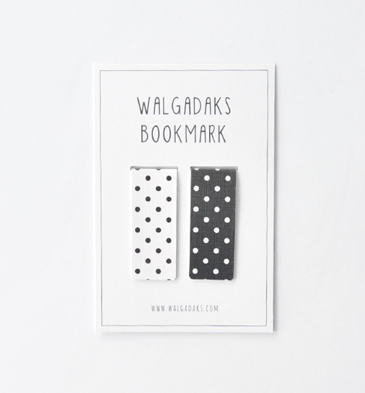 2 Polka Magnetic Bookmark