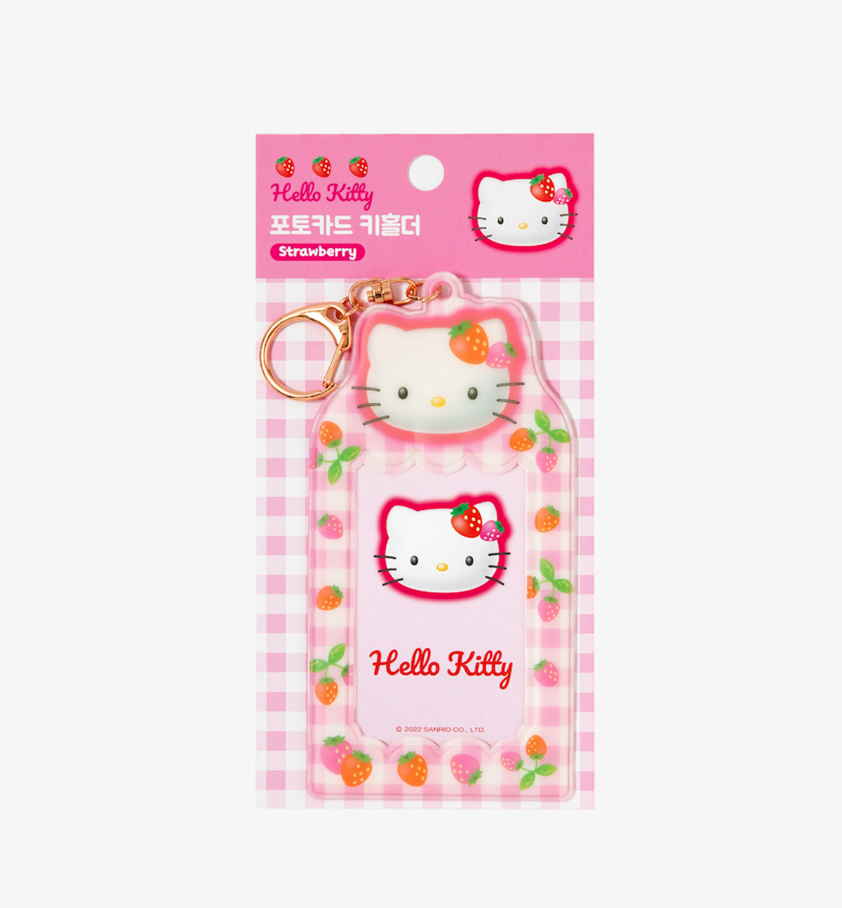 Hello Kitty Photocard Holder [Strawberry Red]