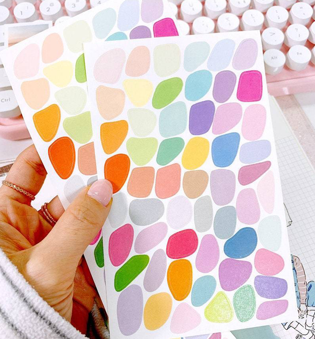 Colorful Shape Sticker