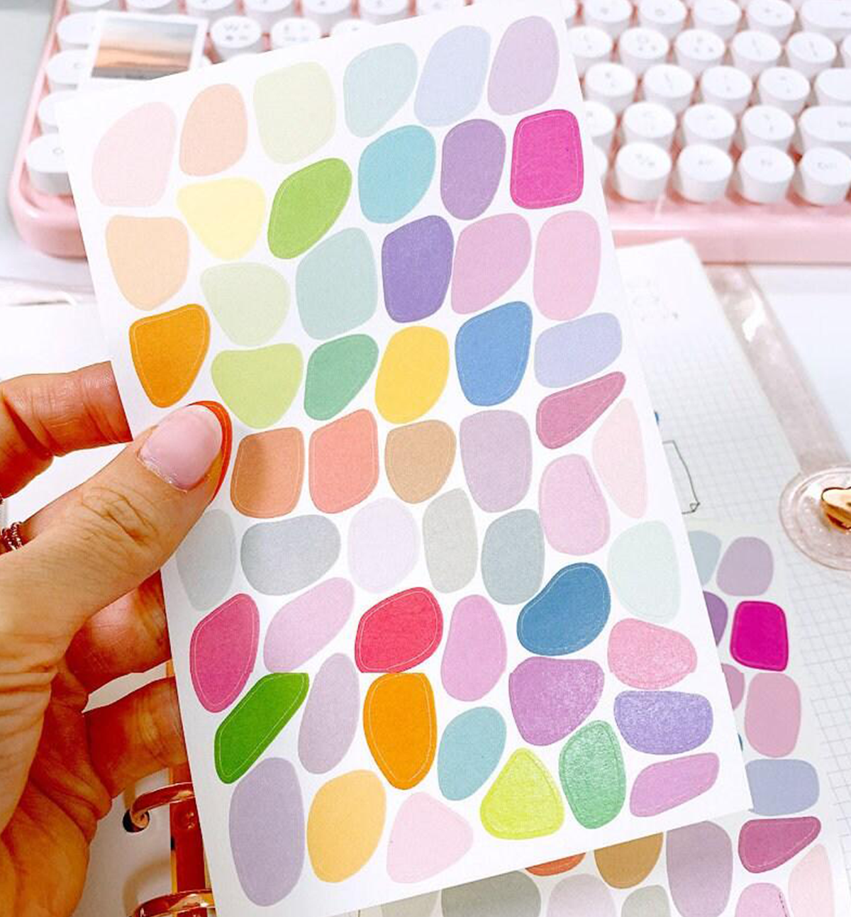 Colorful Shape Sticker