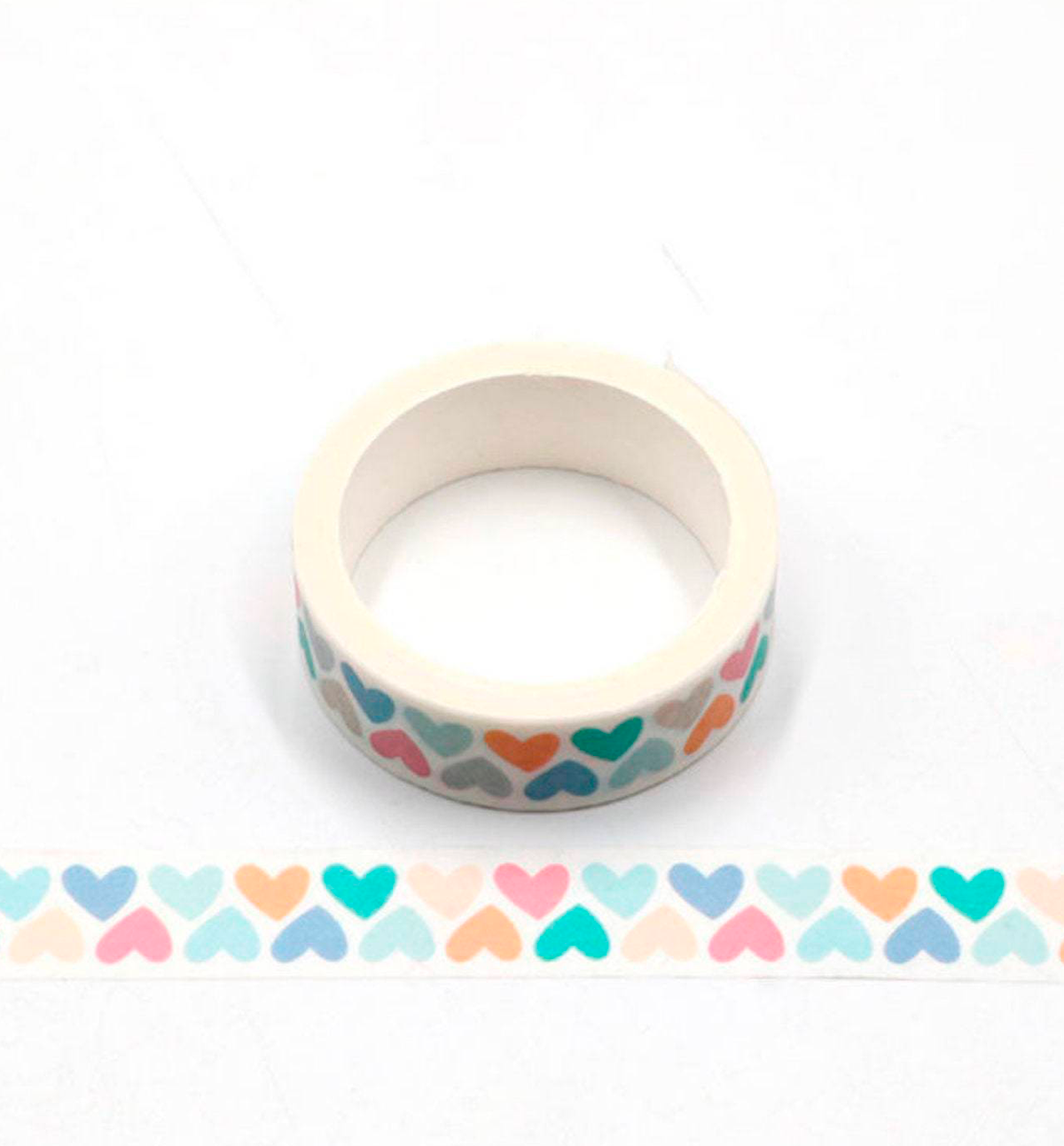 Colorful Hearts Washi Tape
