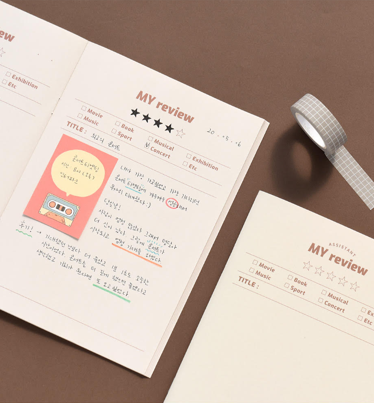 A5 My Assistant Note Plan