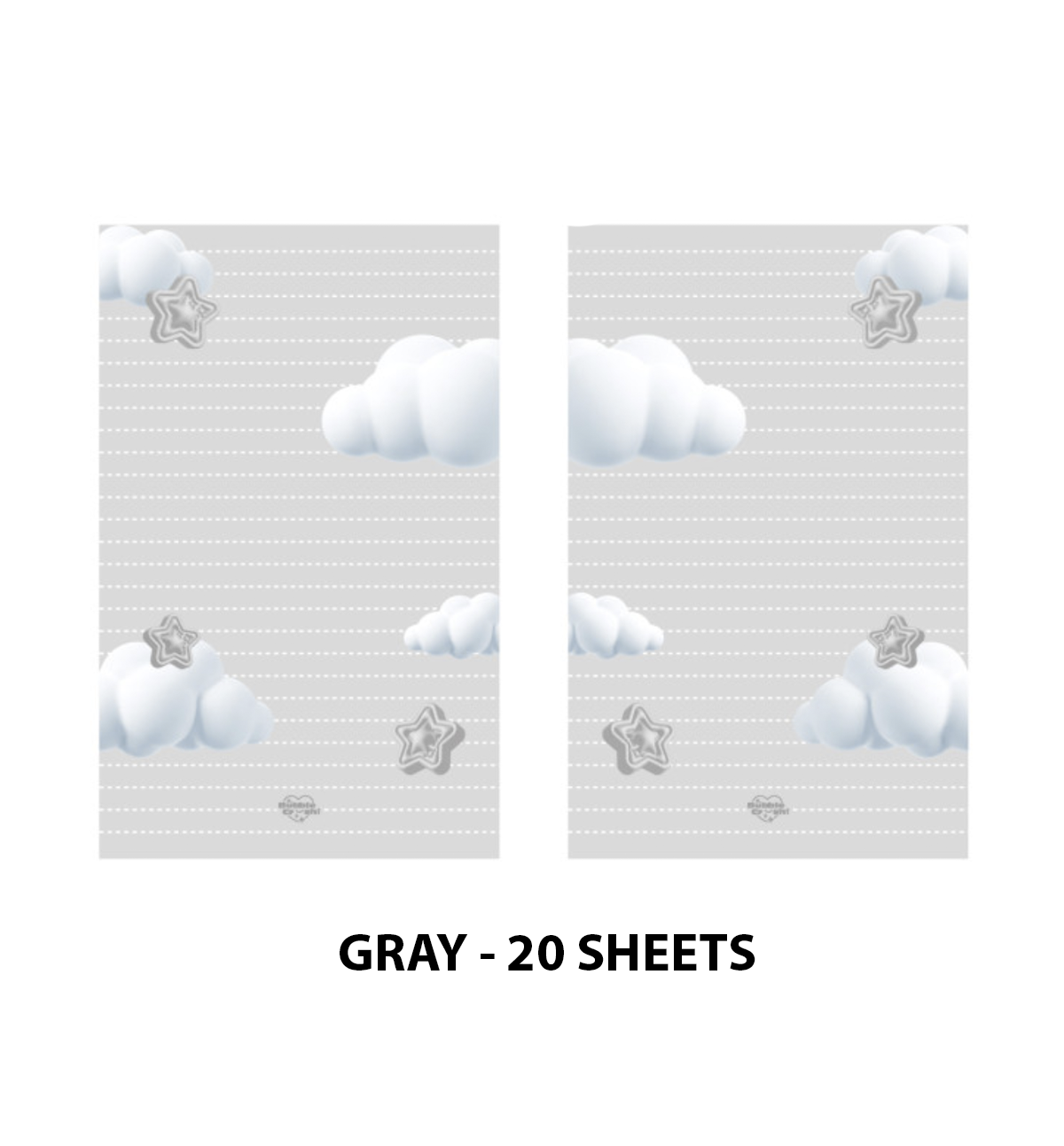 A6 3D Cloud Paper Refill