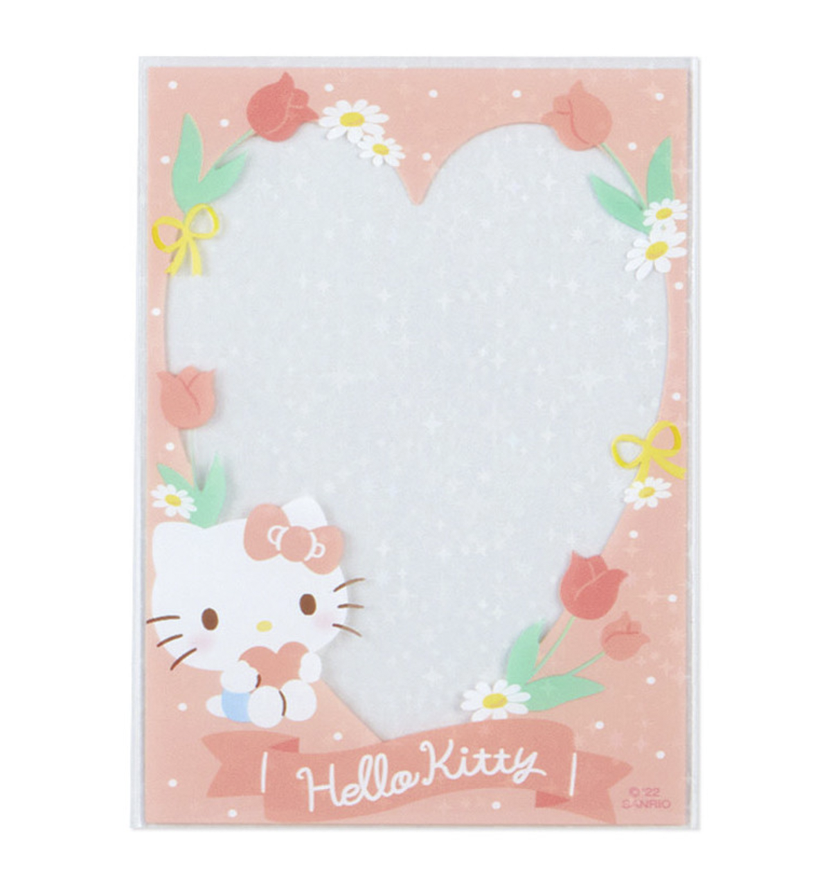 sanrio card sleeves 20 Hello Kitty Collector laser holo 0.02 kg Japan Sanrio Clear Pass Case