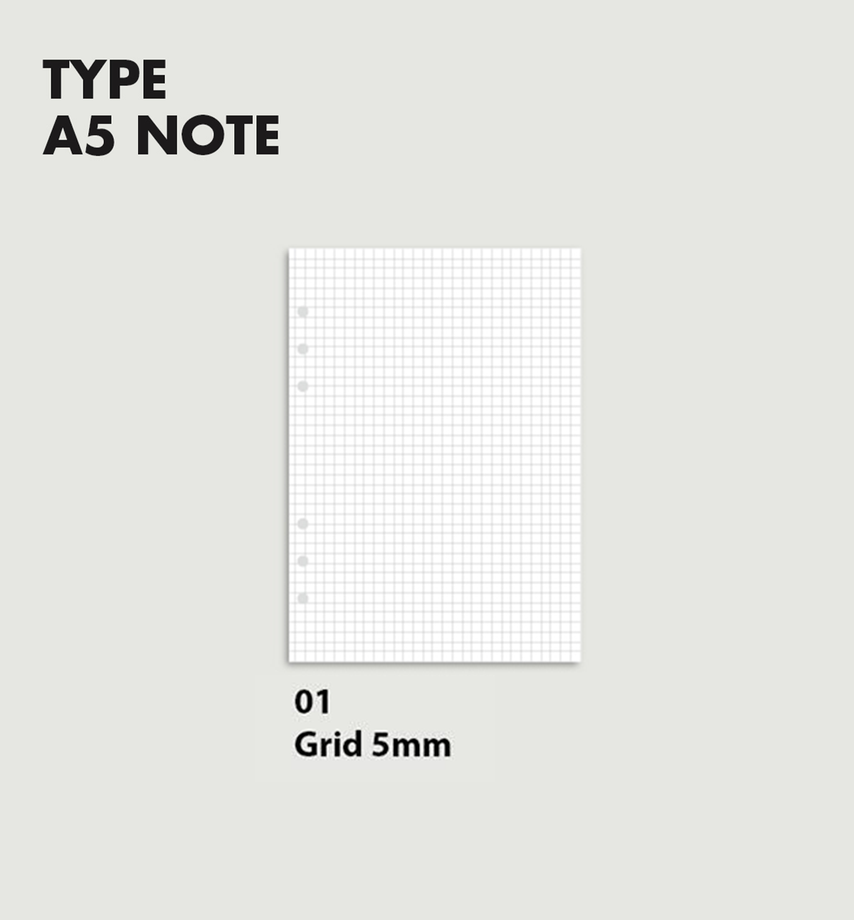 A5 Note Planner Refill