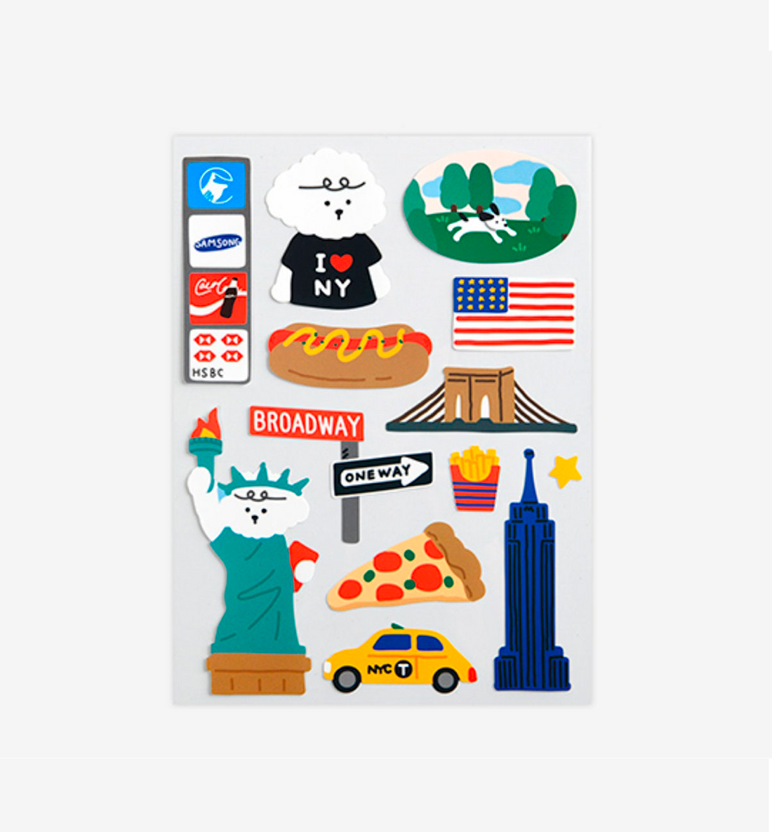 New York Removal Sticker