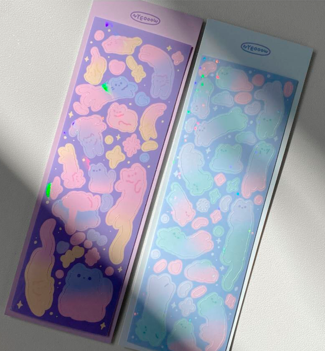 Dream Cat Seal Sticker [Blue]