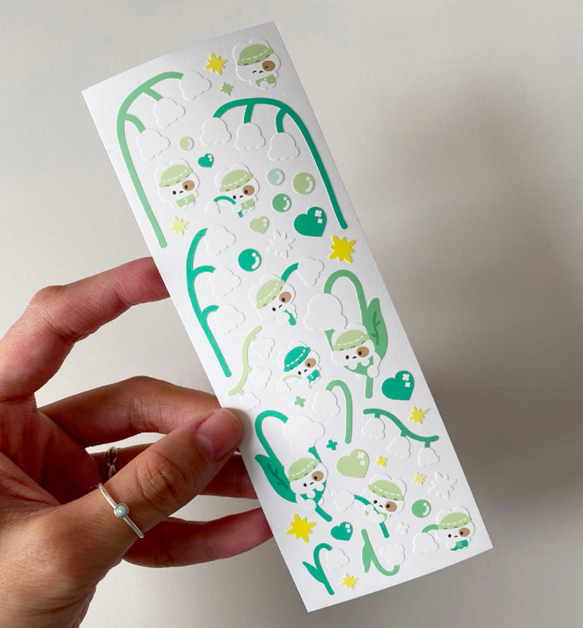 Lily of the Valley Seal Sticker