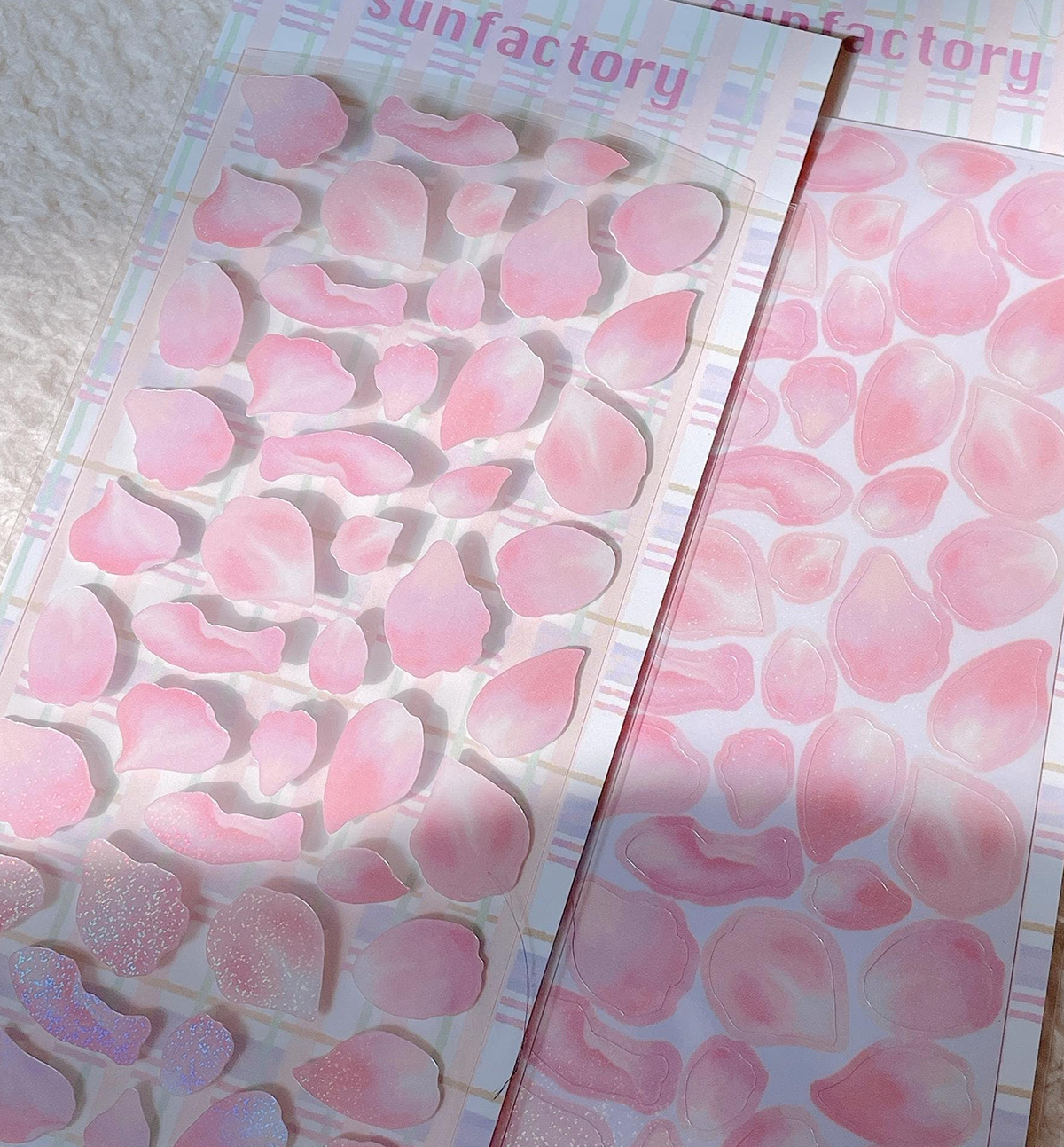 Pink Petal Cherry Blossom Seal Sticker