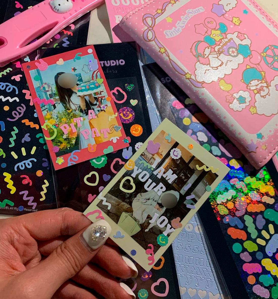 Party Confetti Seal Sticker