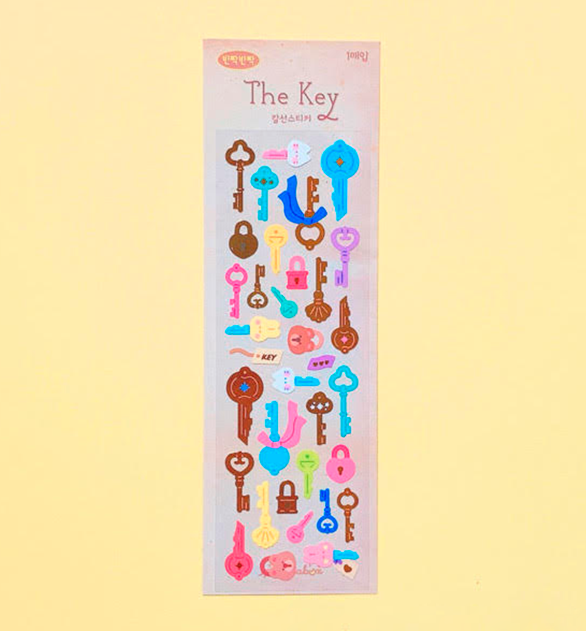 Twinkle Key Seal Sticker