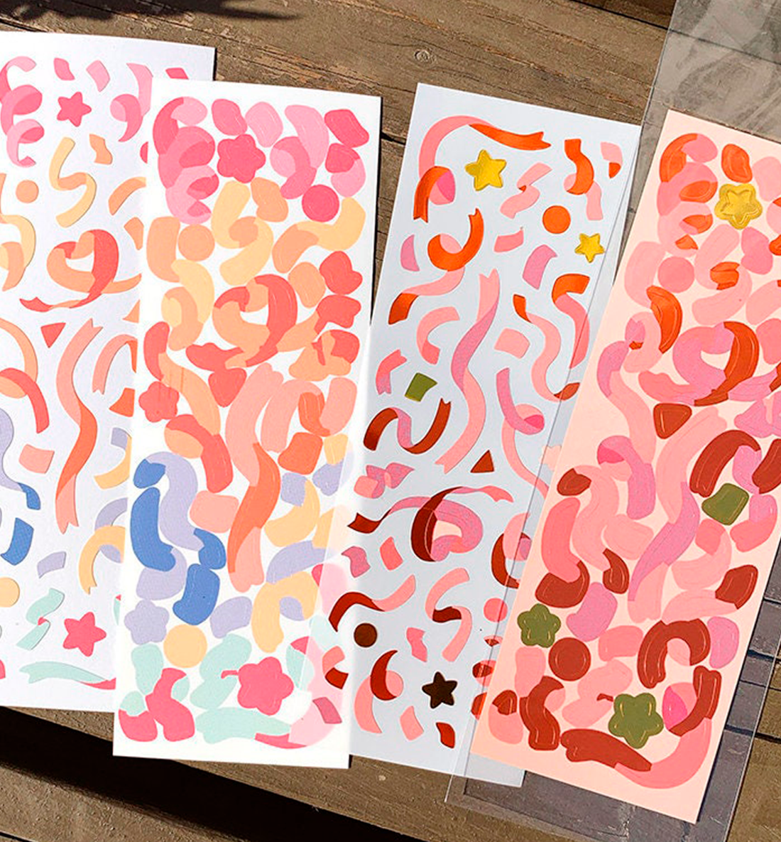 Confetti Seal Sticker