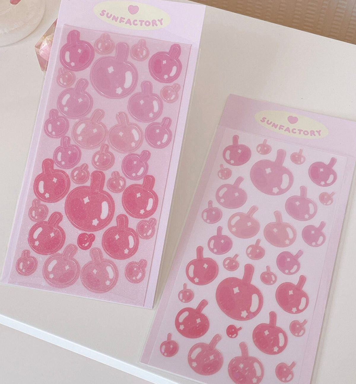 Cherry Bubble Seal Sticker