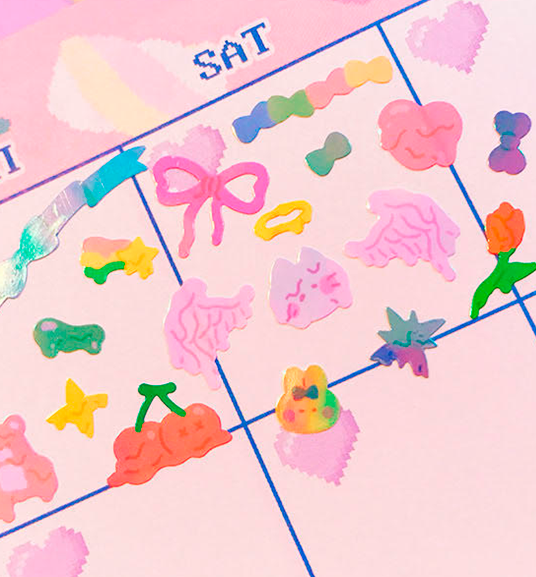 Melting Things Seal Sticker