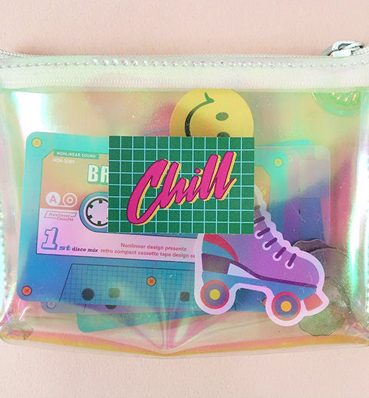 Cassette Sticker Pack [Violet Disco]