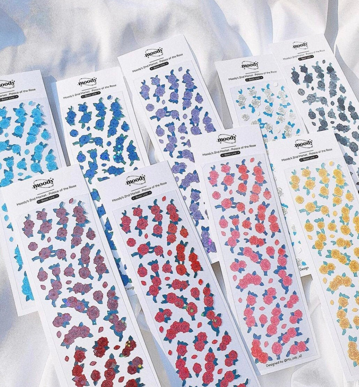Rose Seal Sticker [9 Colors]