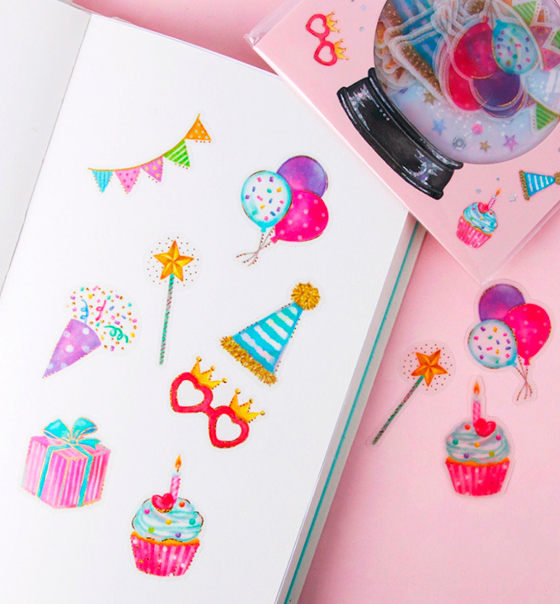 Happy Party Deco Sticker