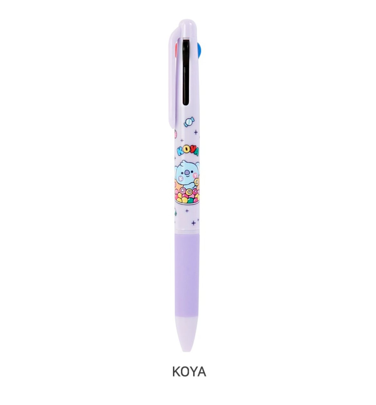 BT21 3 Colors Ballpoint Pen [Jelly Candy]