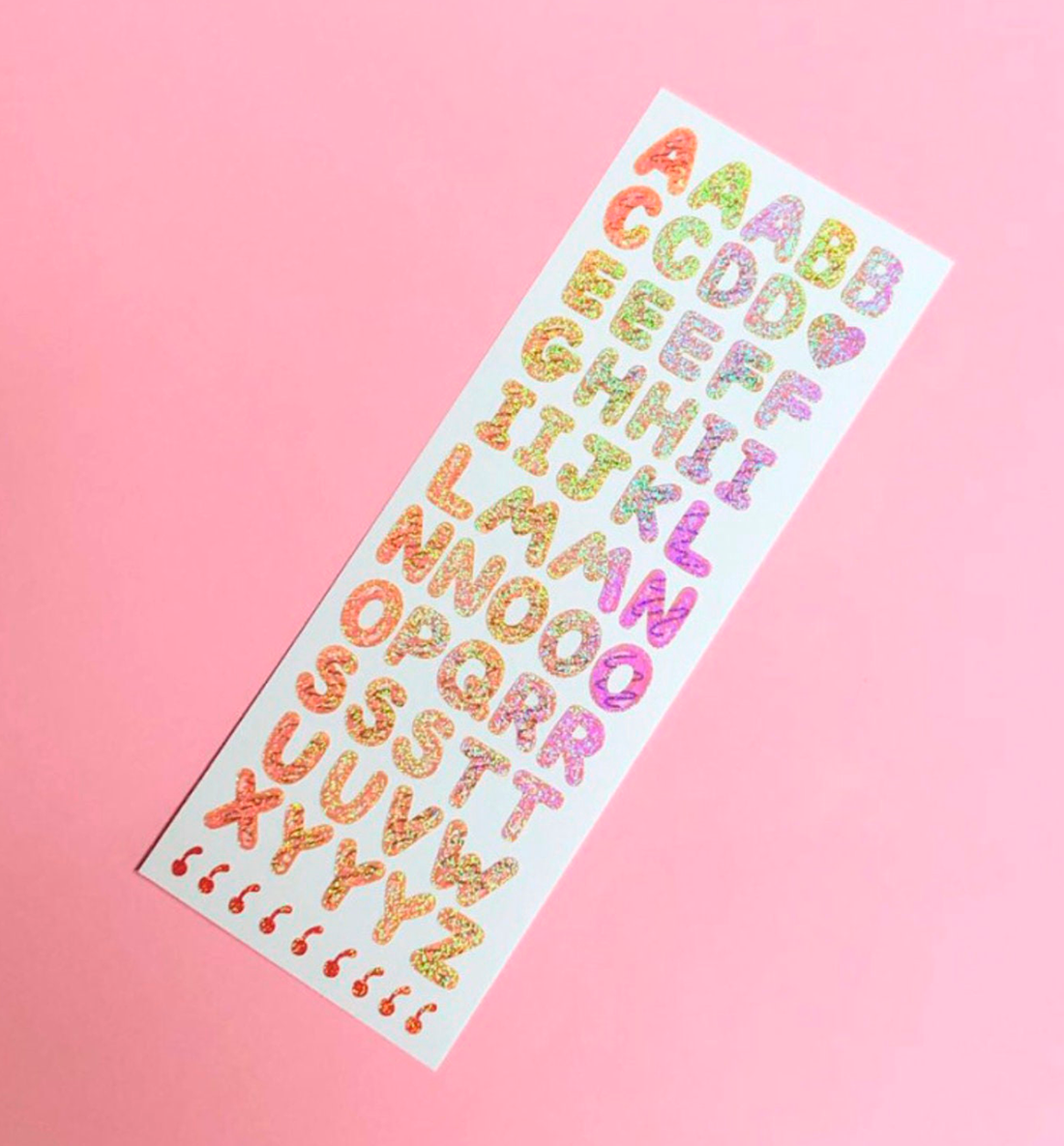 Alphabet Cake 31 Seal Sticker