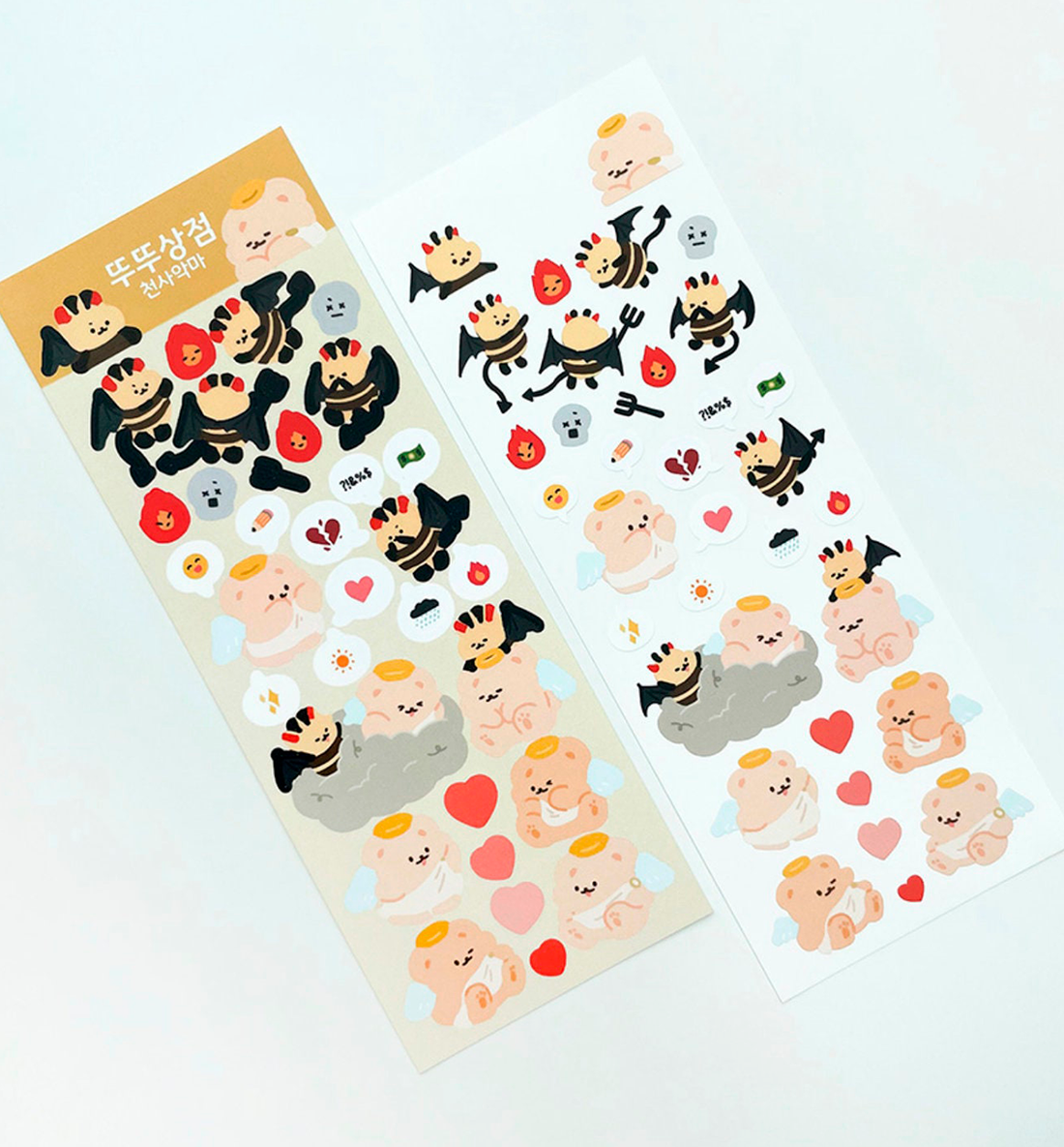 Angel & Devil Seal Sticker