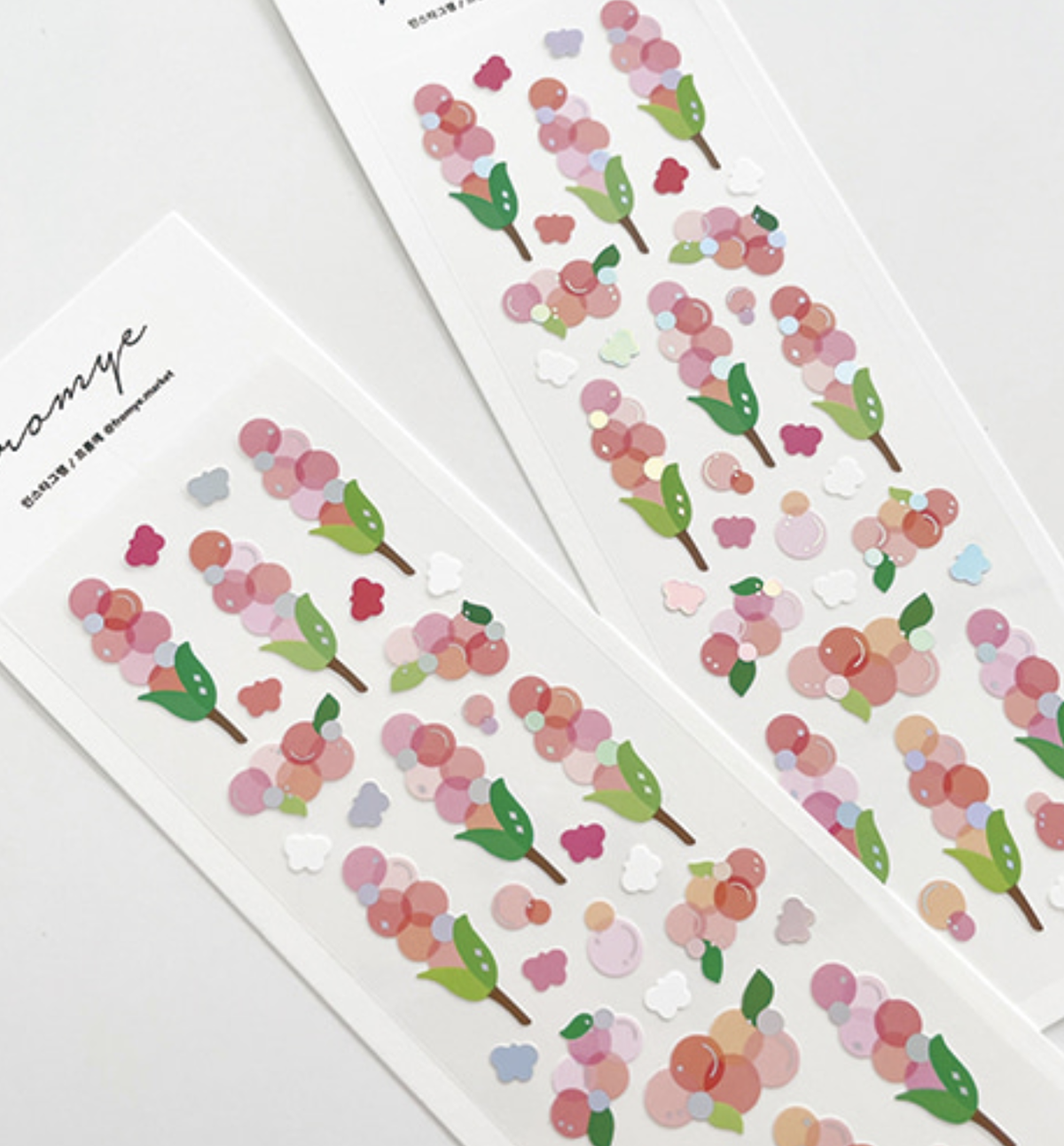 Lily Valley Flower Seal Sticker [Pink]