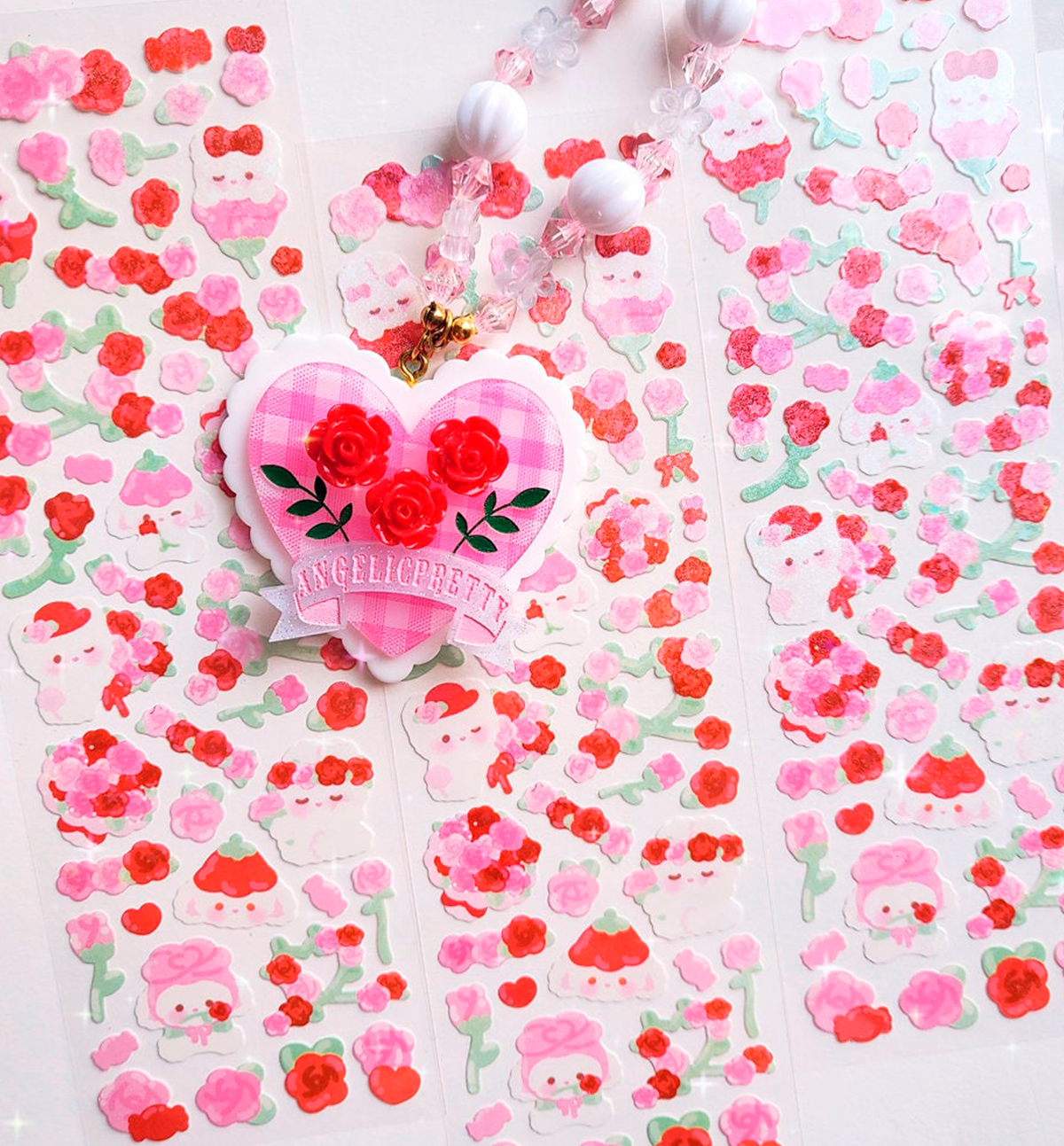 Candy Rose Seal Sticker