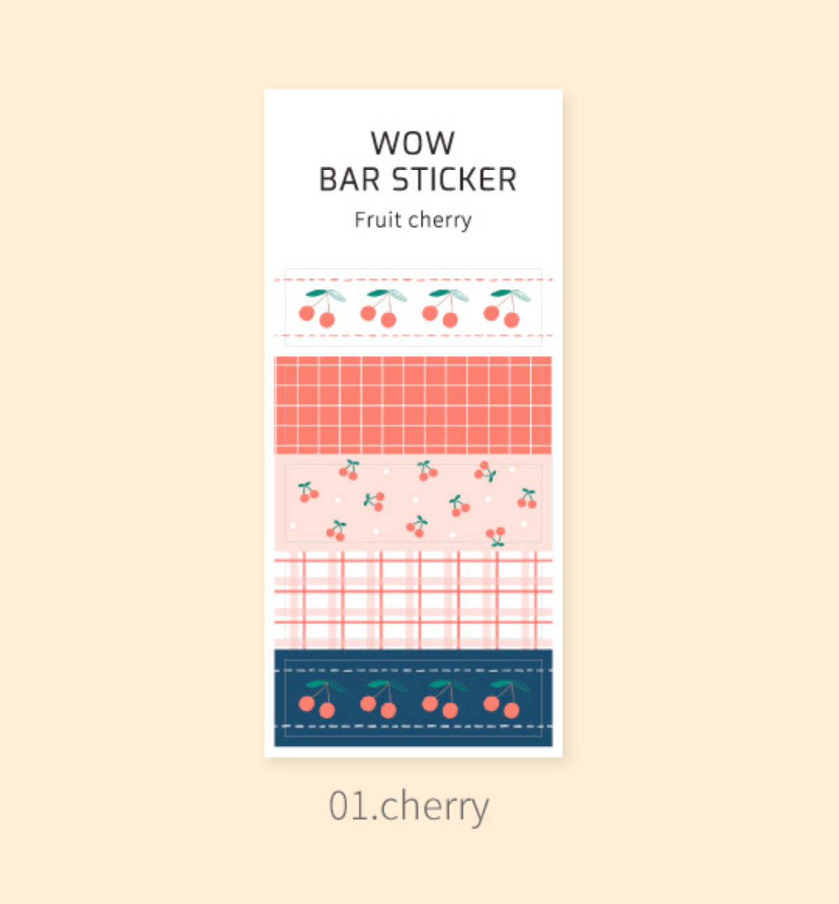 Fruit Bar Sticker [Set of 10]