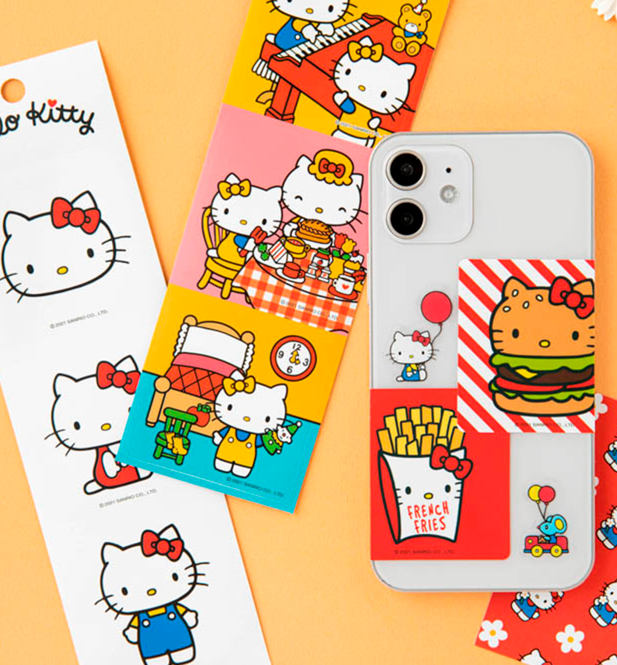 Hello Kitty In Line Sticker