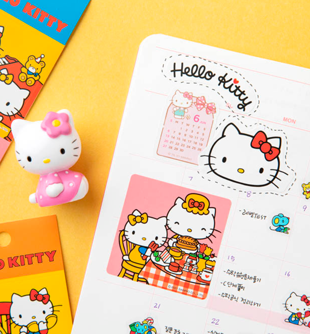 Hello Kitty In Line Sticker