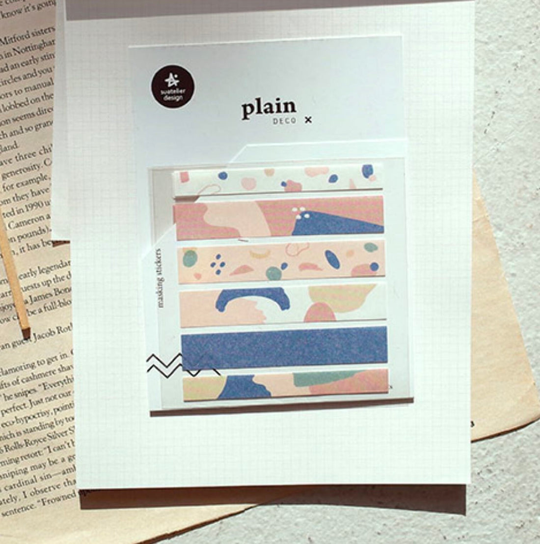 1620 Plain Deco Sticker