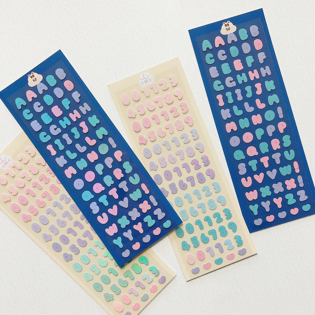 Numbers Aurora Seal Sticker