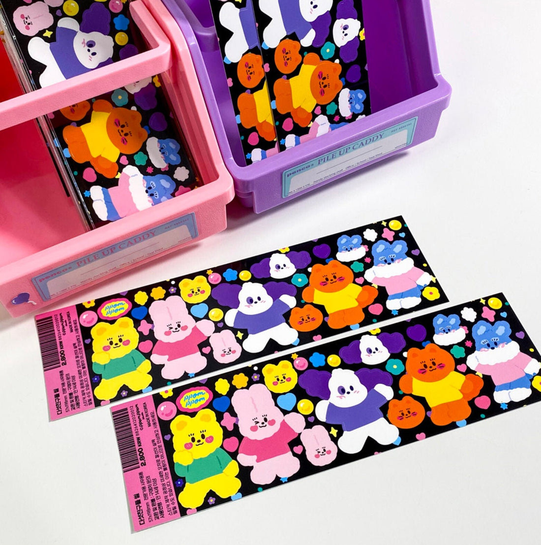 Five Friends Seal Sticker