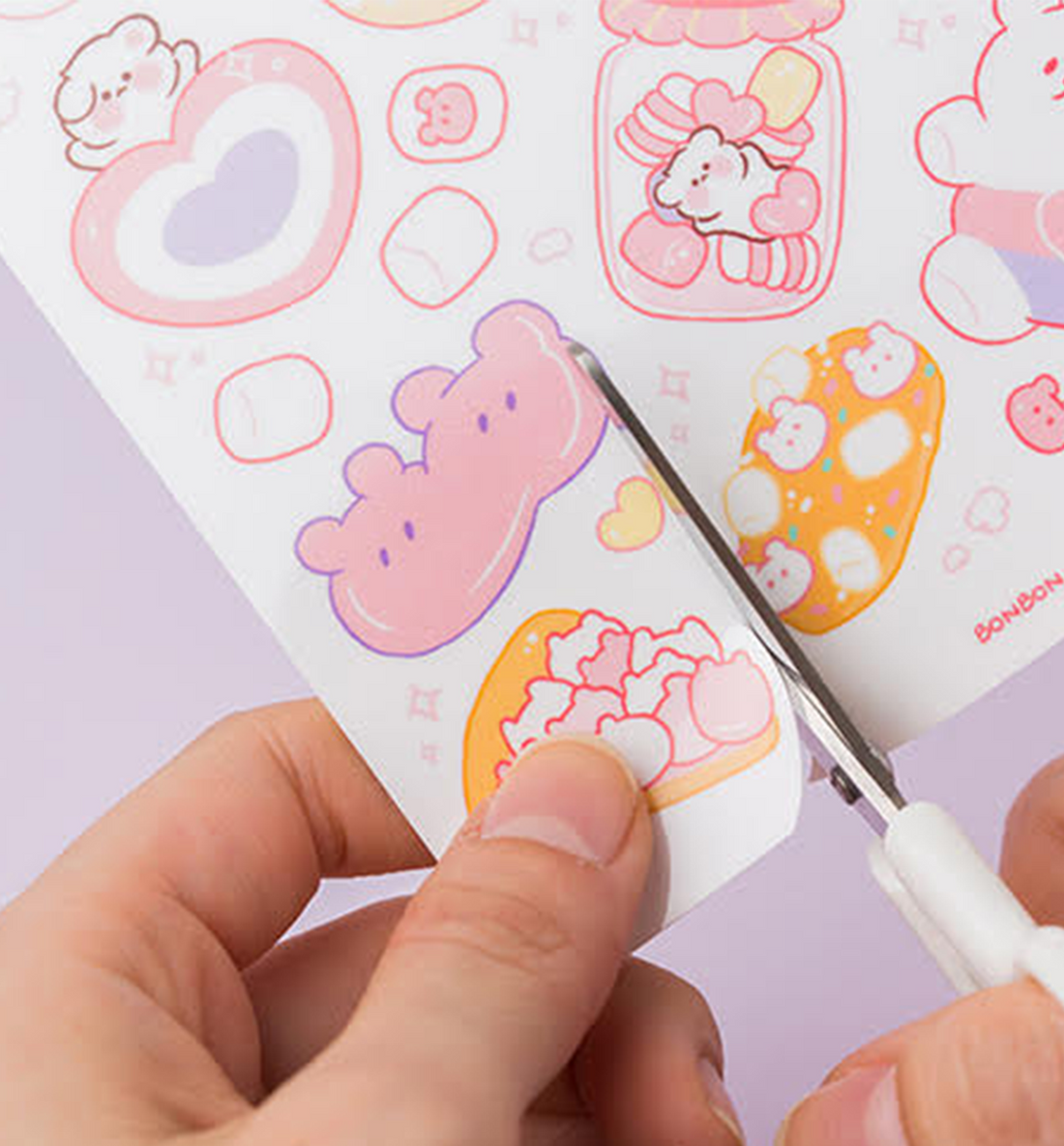 Creme Bon Bon Stickers [B]