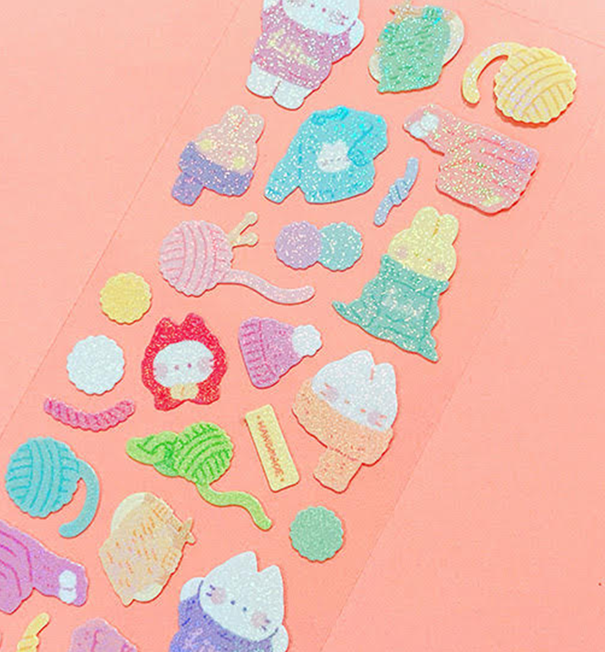Twinkle Knitting Seal Sticker