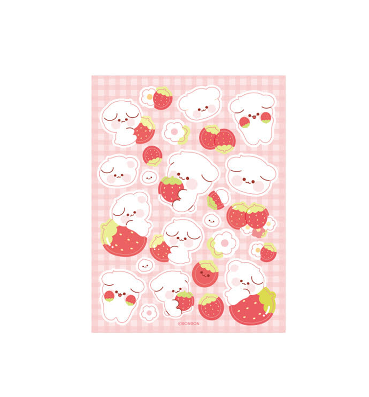 Mousse & Strawberry Sticker