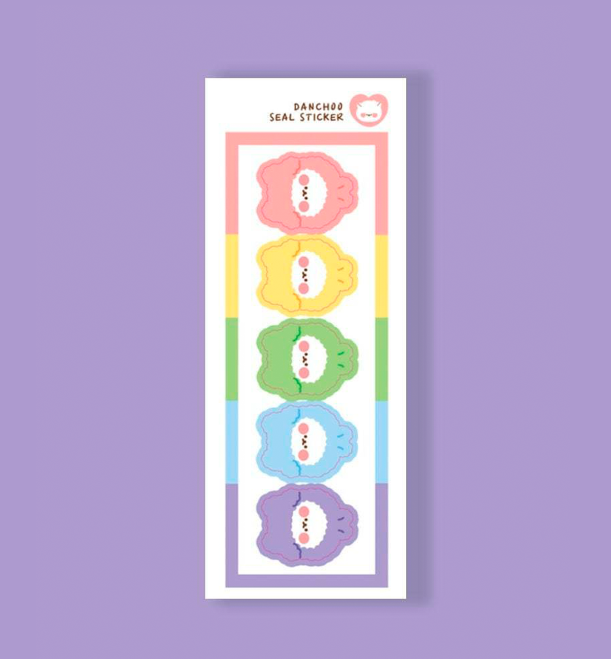 Colorful Bear Sticker