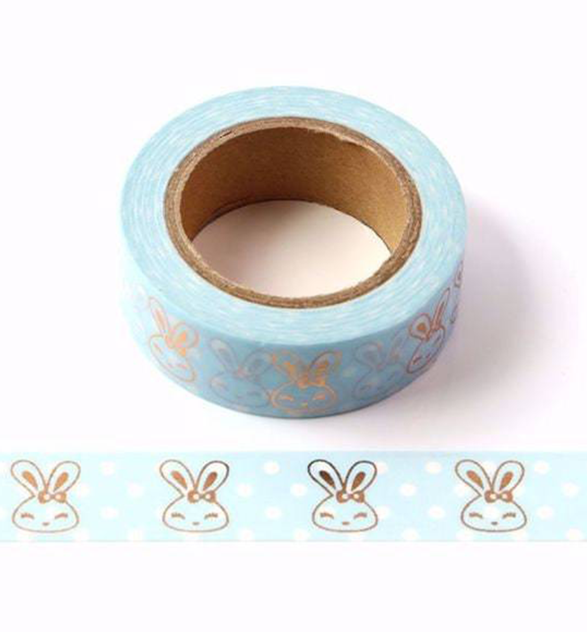 Gold Rabbit Washi Tape
