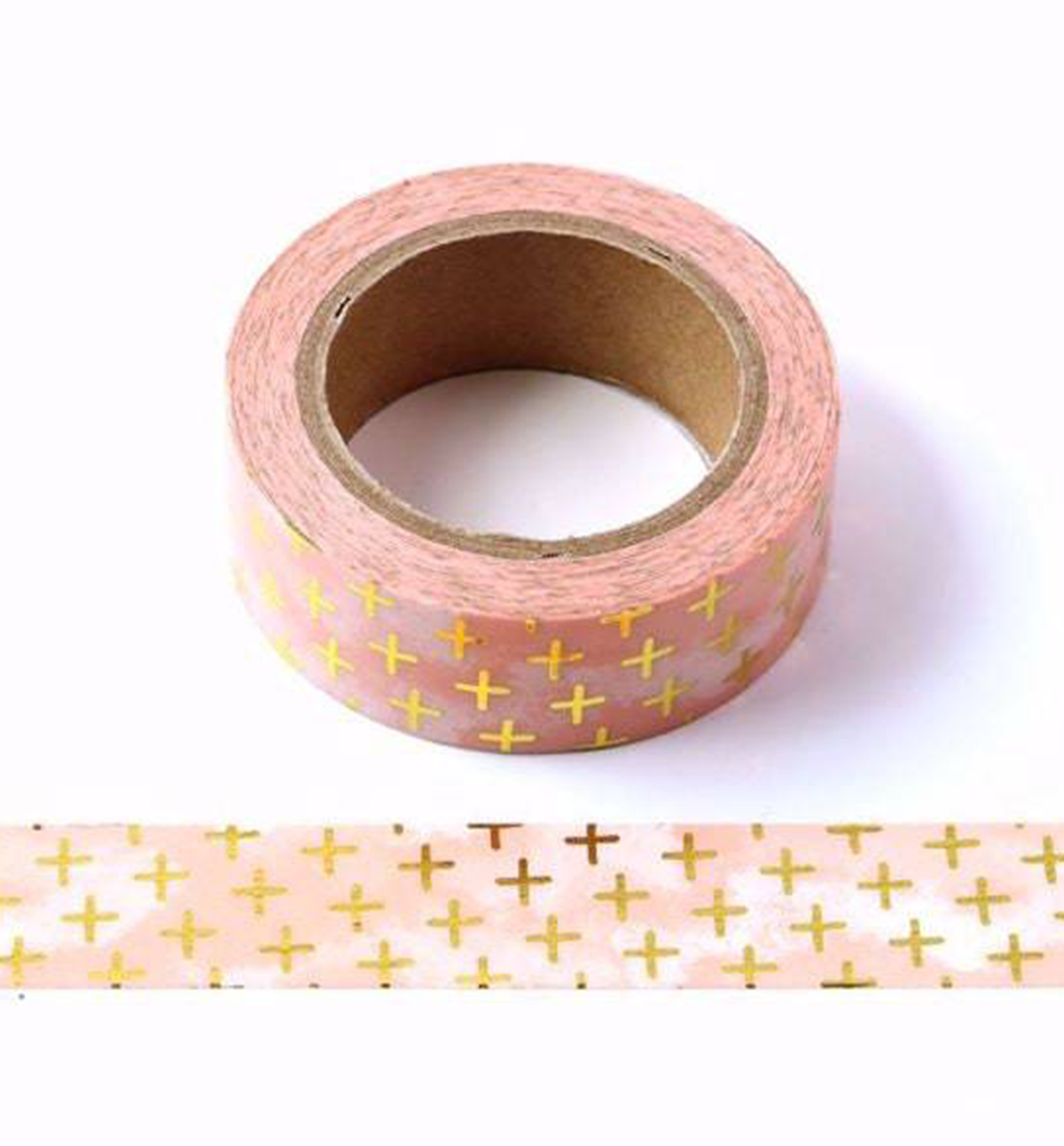 Gold Cross Washi Tape