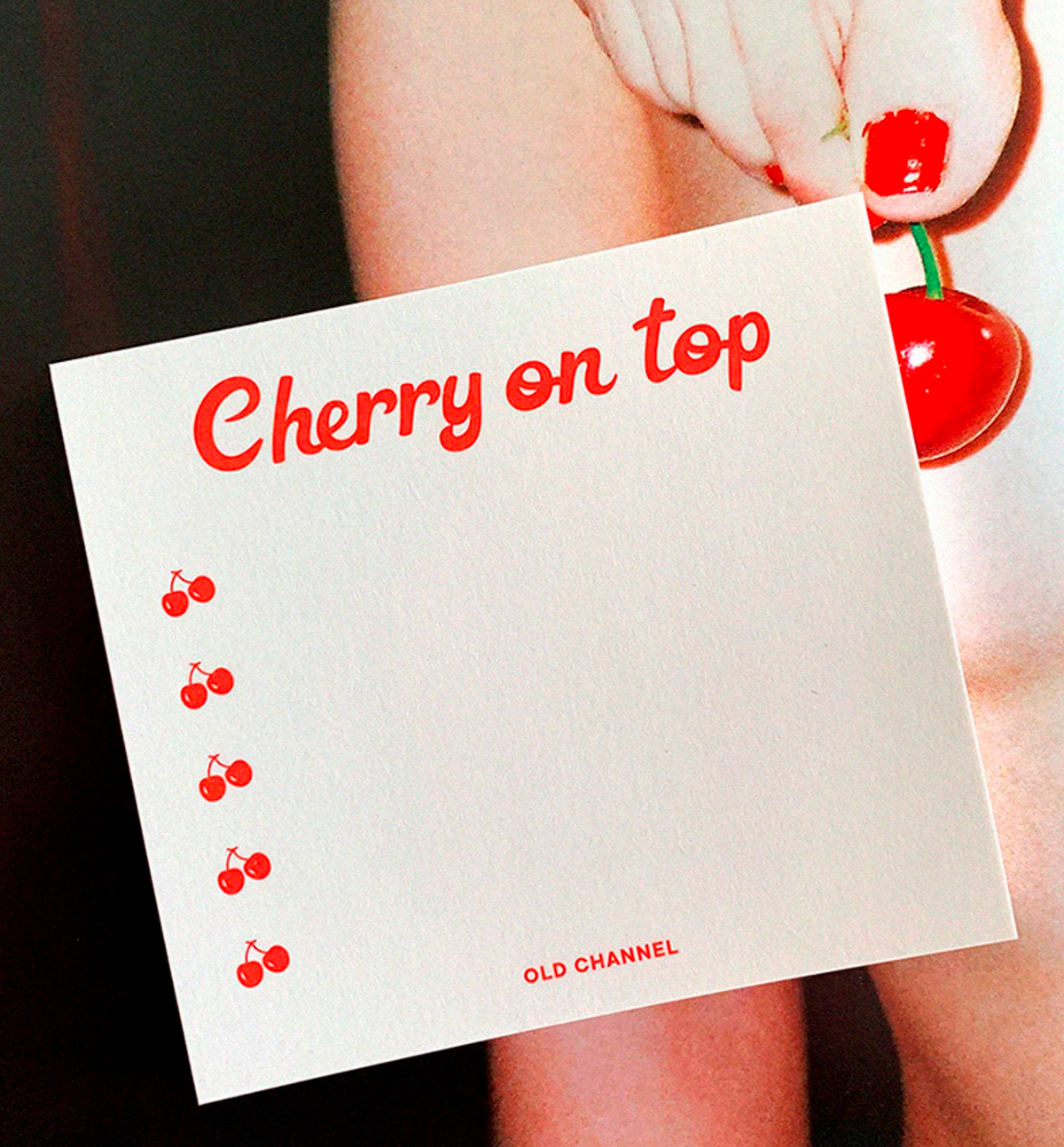 Cherry On Top Memopad